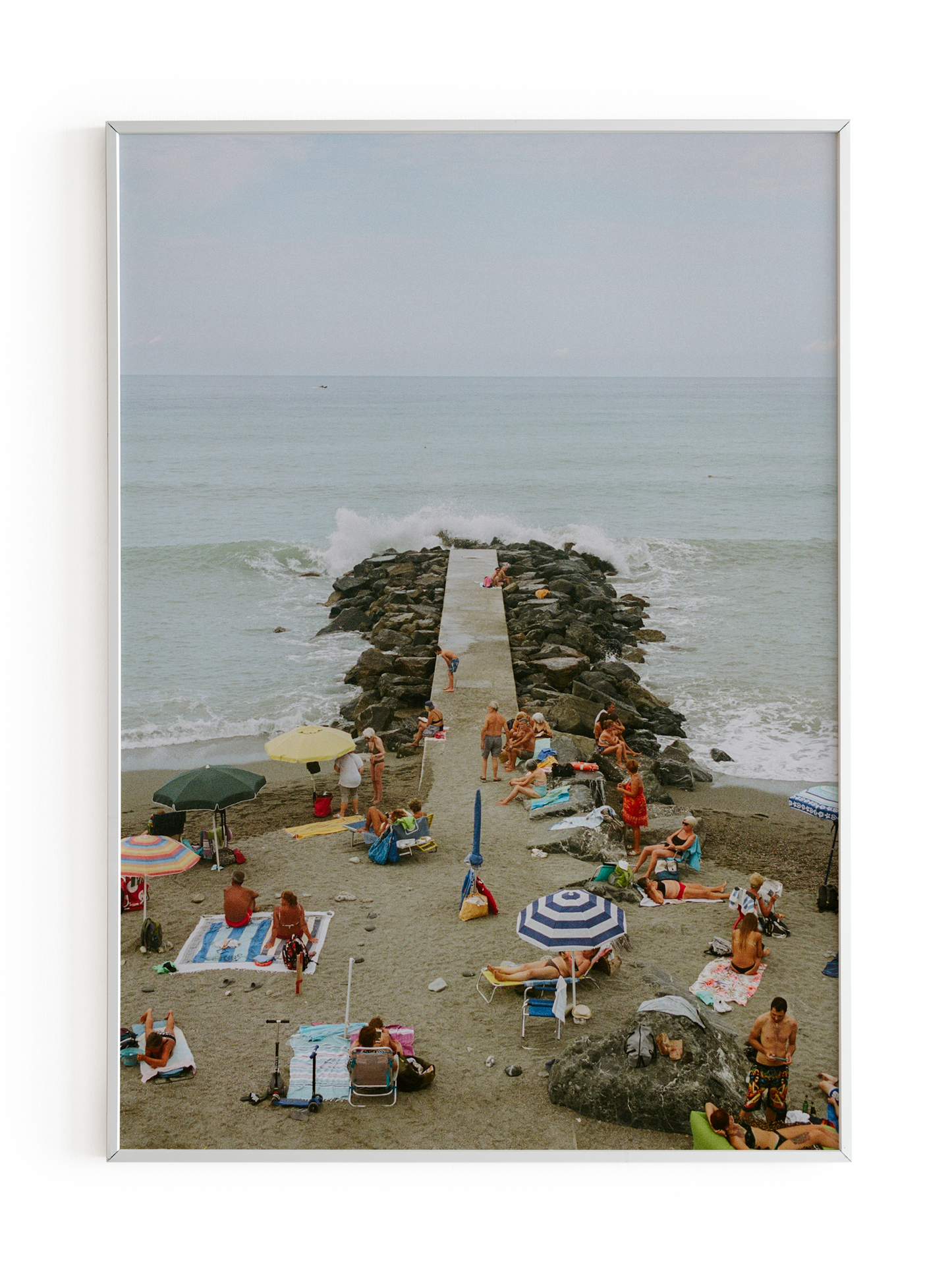 "La spiaggia" Art Print