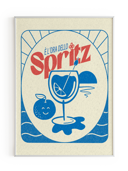 "È l'ora dello Spritz" Art Print