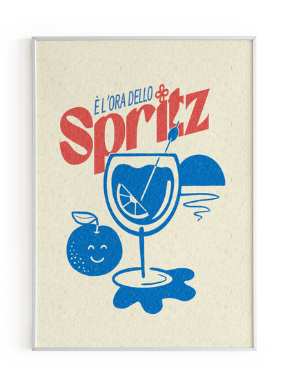 "È l'ora dello Spritz" Art Print